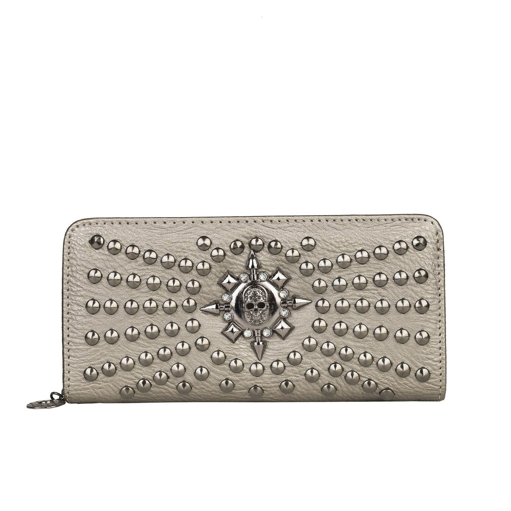 Дамско портмоне Metal Skull Stud SS26