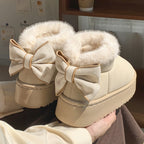 Дамски апрески Beige Ribbon FW 2026-Thedresscode