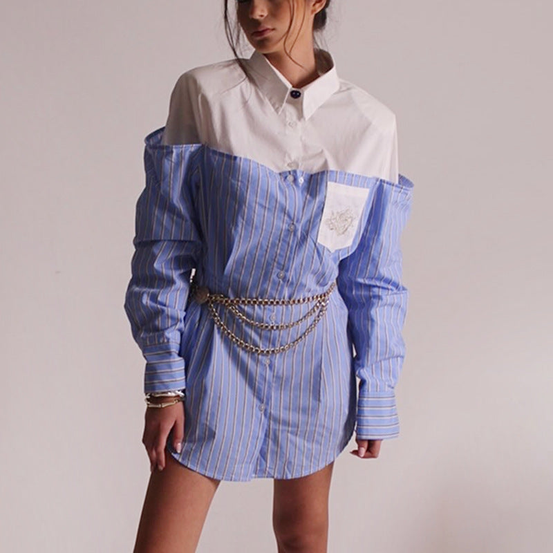 Дамска риза Oxford Rebel FW 2026-Thedresscode