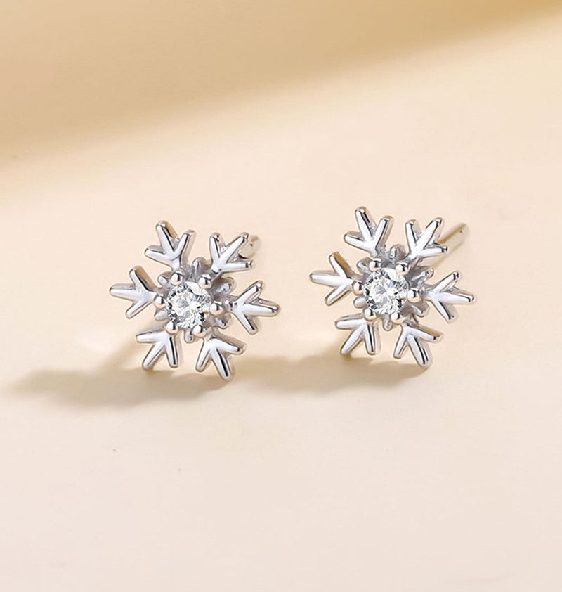 Коледни обеци Frozen Shine FW 2026-Thedresscode