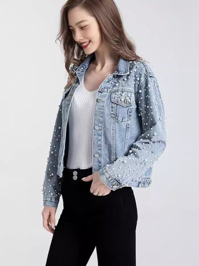 Дамско дънково яке Pear&Crystal FW 2026-https://detail.1688.com/offer/806025912952.html?kj_agent_plugin=aibuy-Thedresscode