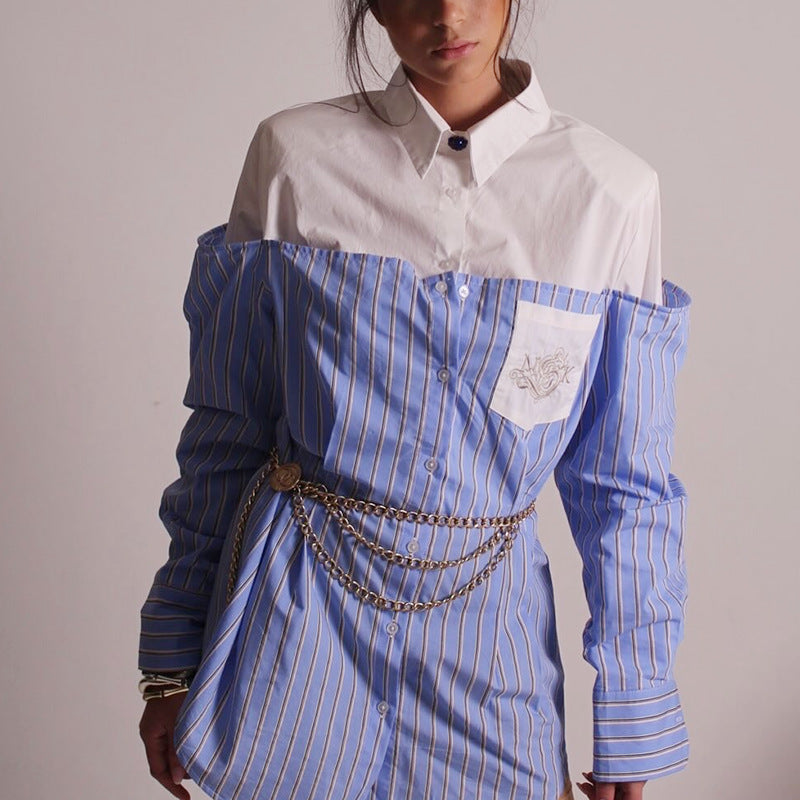 Дамска риза Oxford Rebel FW 2026-Thedresscode