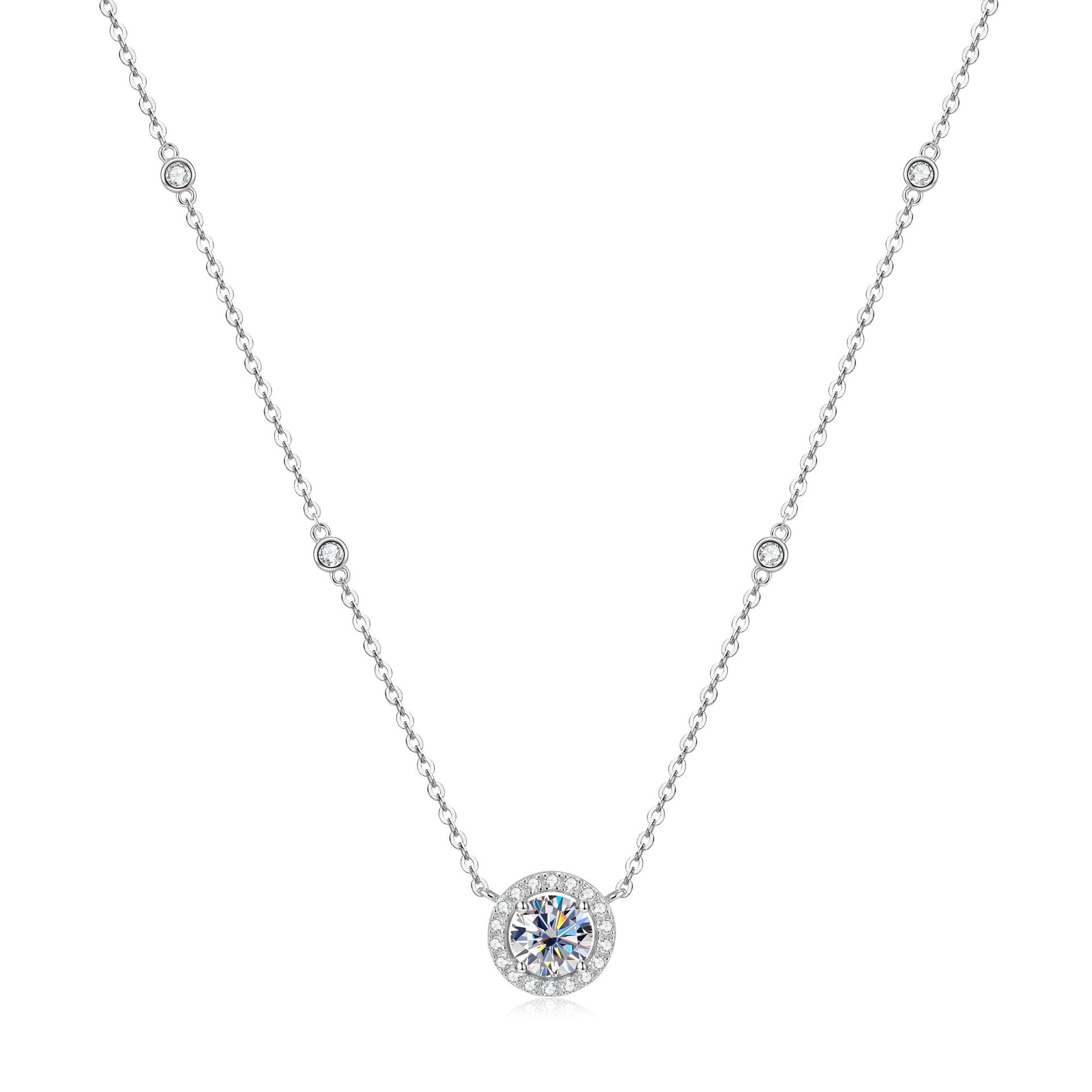 Дамско колие Silver Celeste SS26