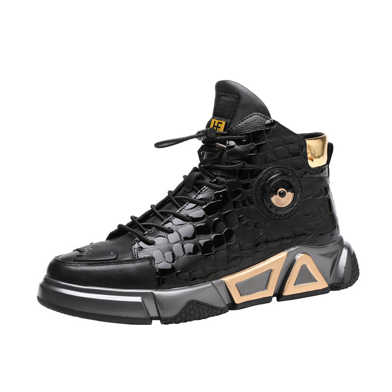 Мъжки високи кецове Golden Apex SS26-Thedresscode