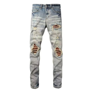Мъжки дънки Ripped Attitude SS25-https://detail.1688.com/offer/862549313567.html?spm=a2615.2177701.wp_pc_auto_offer_big.0-Thedresscode