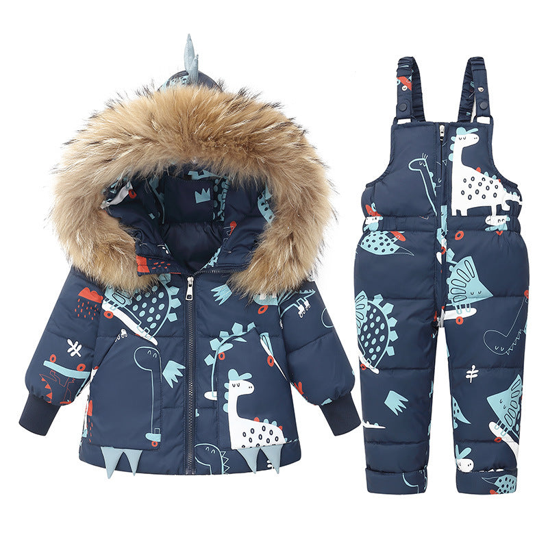 Детски ски комплект Blue Dino **SALE 25**