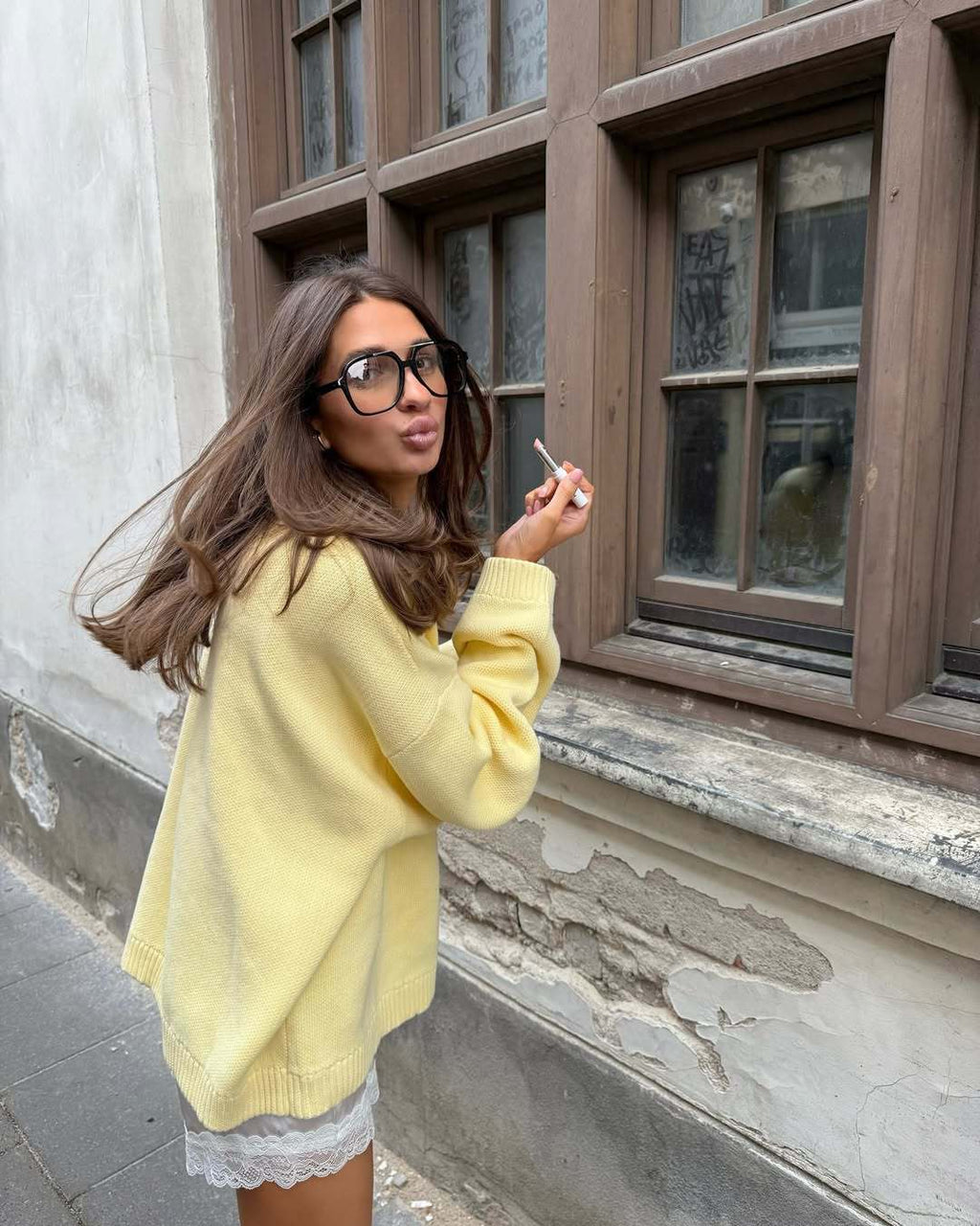 Дамски пуловер Me studios FW 2026-Thedresscode
