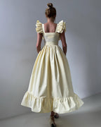 Дамска рокля Sunbeam Frill SS25-https://detail.1688.com/offer/933517761541.html-Thedresscode