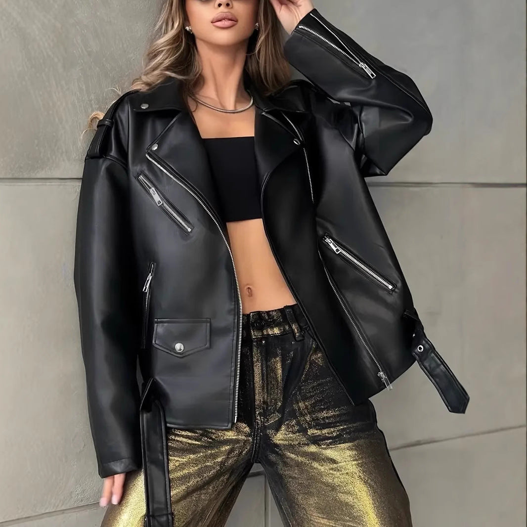 Дамско кожено яке Oversize FW 2026-https://detail.1688.com/offer/851196958599.html?spm=a261y.7663282.1081181309116.8.49d42cb2QC7KQp-Thedresscode