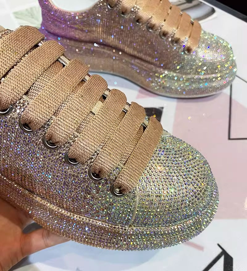 Дамски кецове Crystals SS24-Shoes-Thedresscode