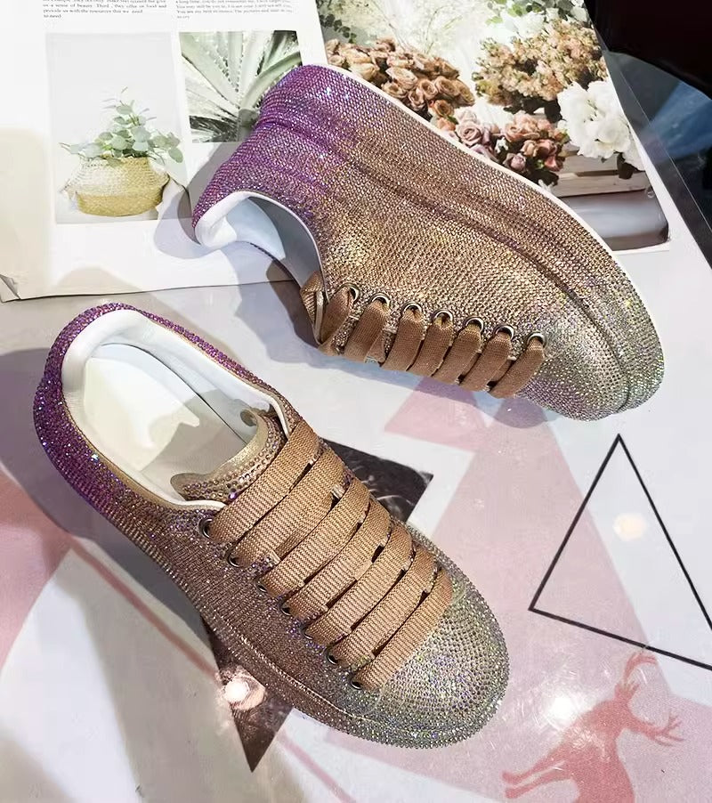 Дамски кецове Crystals SS24-Shoes-Thedresscode