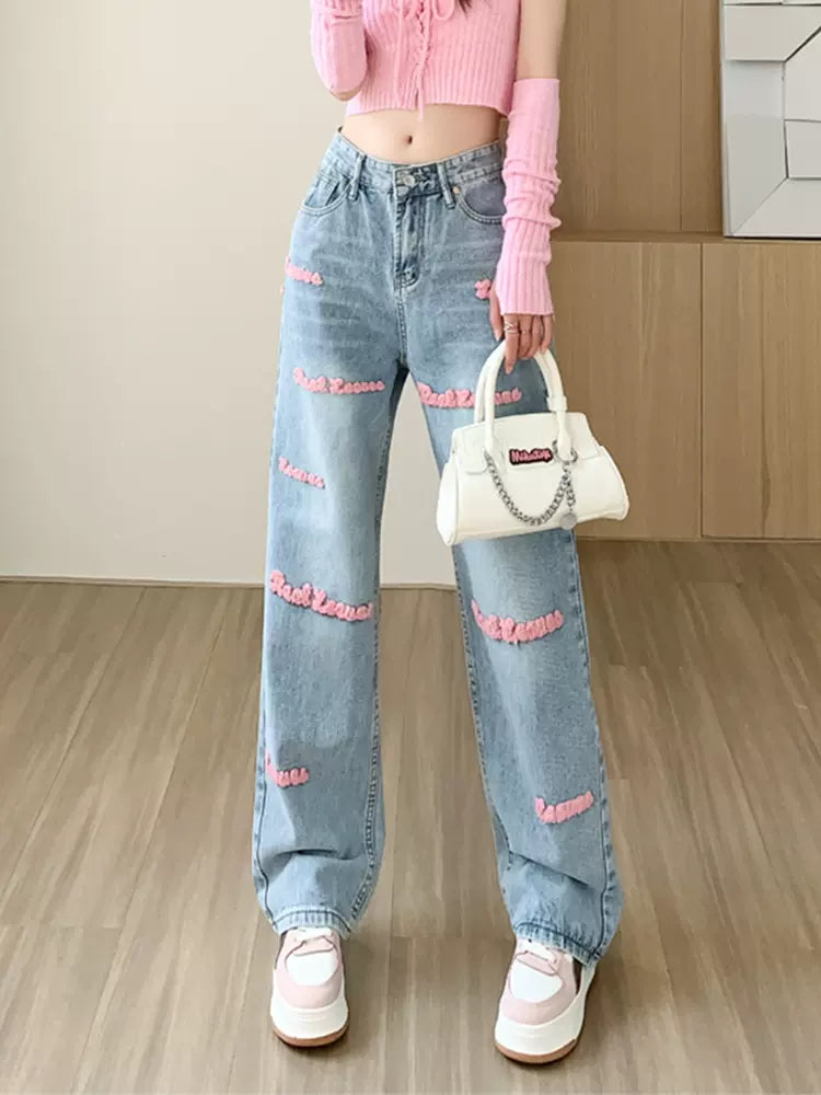 Дамски дънки Real Lover SS26-Clothing-Thedresscode