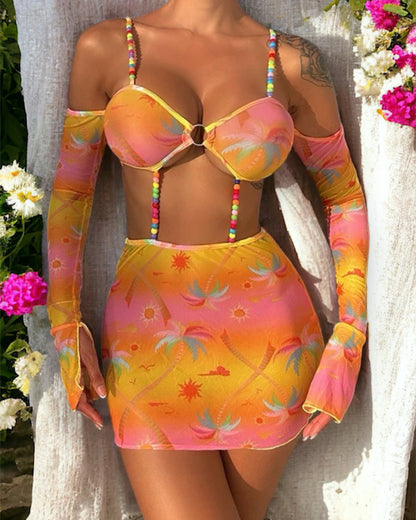 Дамска плажна рокля Summer 24'-Dresses-Thedresscode