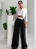 Дамски панталон Side AW 2026-Thedresscode