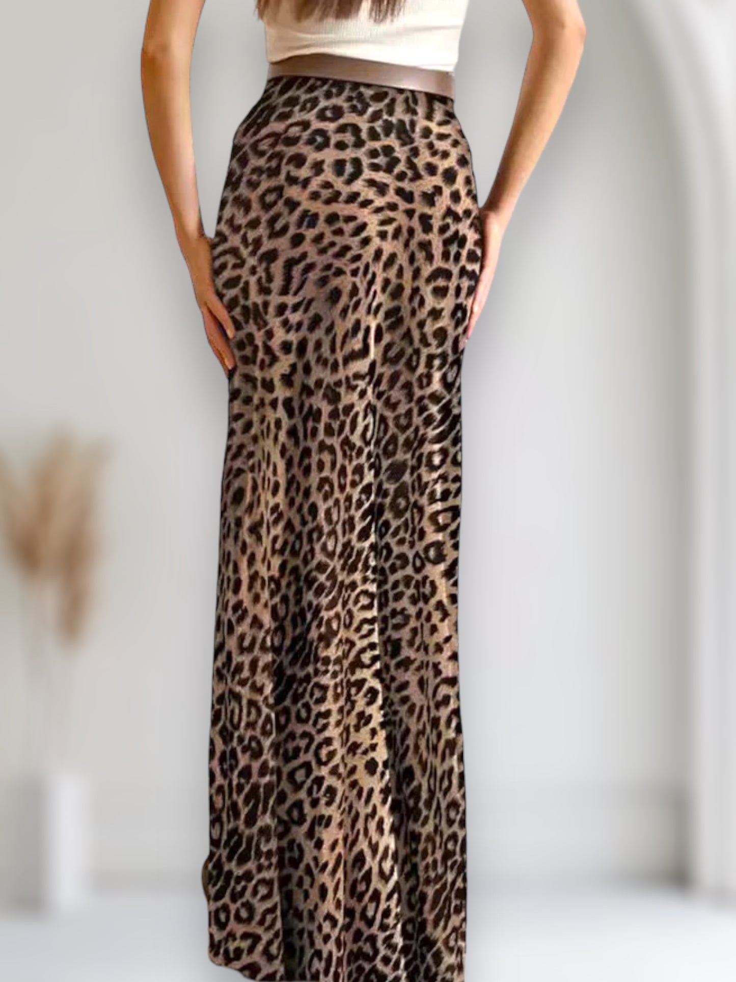 Дамска пола Leopard Print SS24-Clothing-Thedresscode