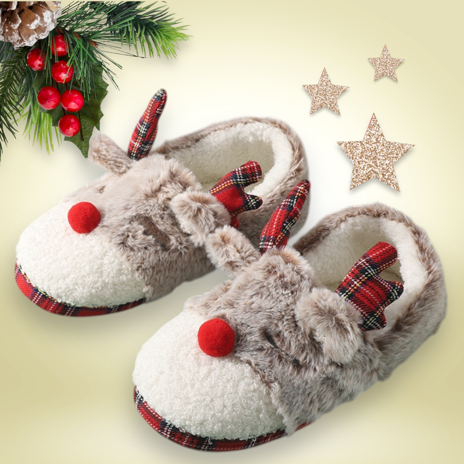 Домашни чехли-Christmas Deer SS24-https://detail.1688.com/offer/682332823322.html?kj_agent_plugin=aibuy-Thedresscode