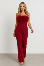 Дамски гащеризон Feathers Red SS26