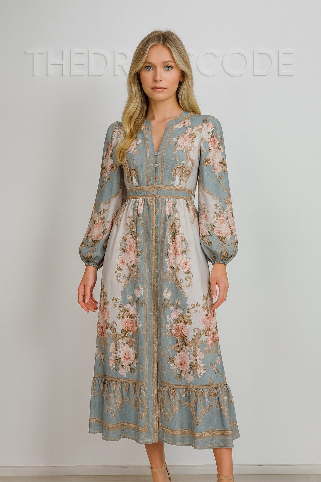 Дамска рокля Rococo SS26