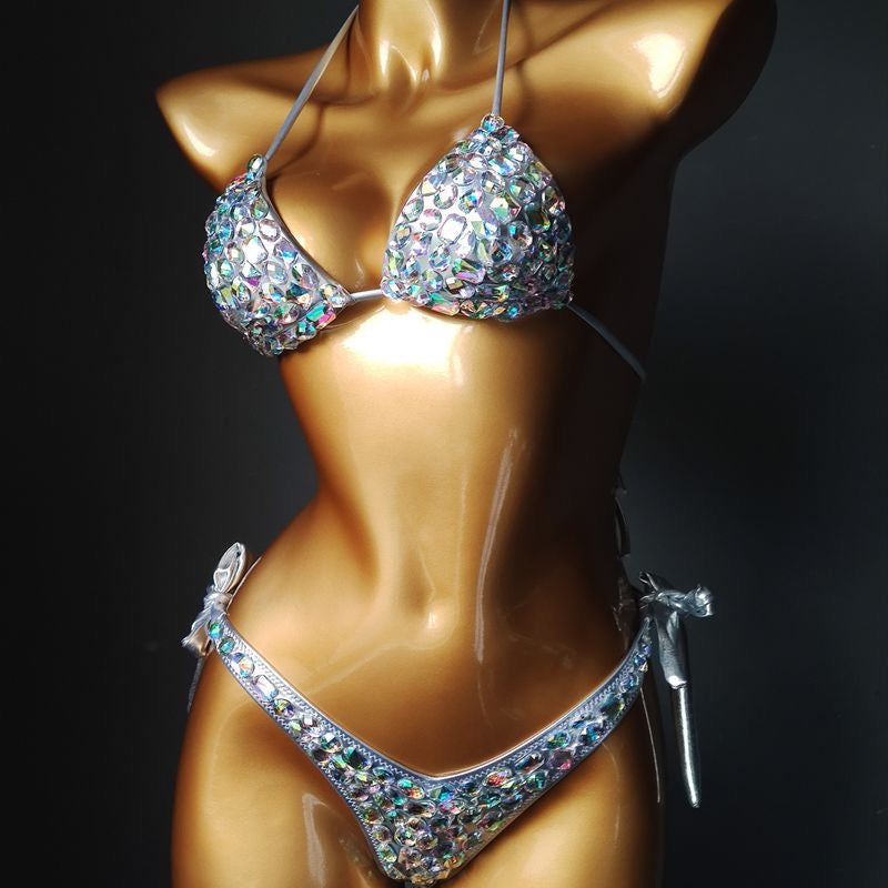 Дамски бански Diamond Bikini Gold ASC SS23-Thedresscode