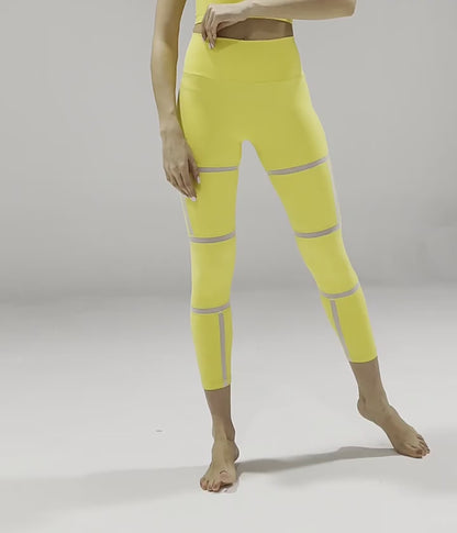 Дамски клин Mesh Yellow SS25