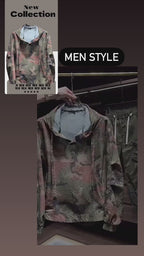 Мъжки флейс Camouflage Rayan SS24