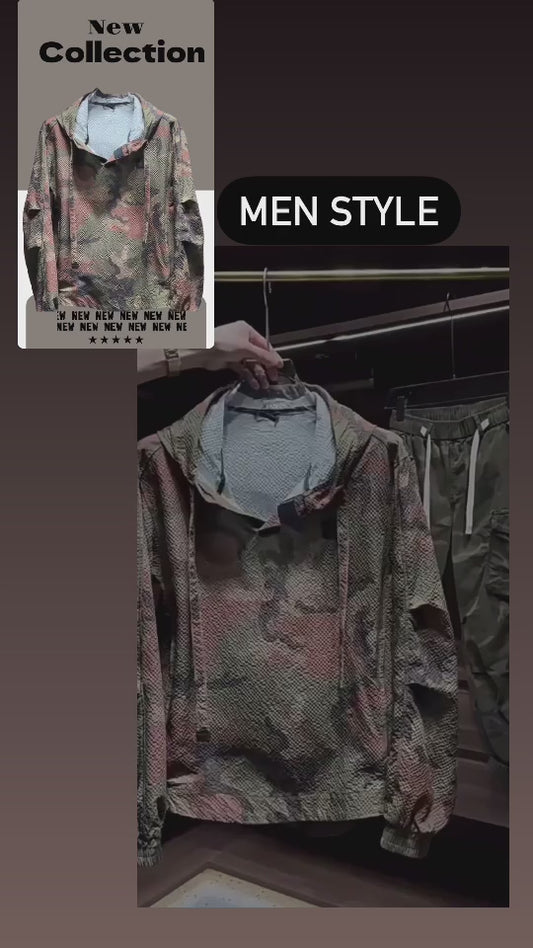 Мъжки флейс Camouflage Rayan SS24