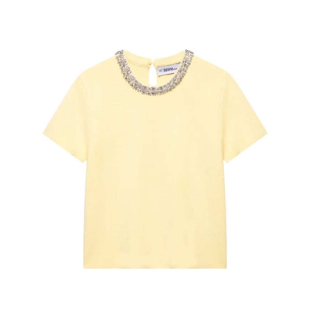 Дамска блуза с къс ръкав Sunlight Crystal SS26