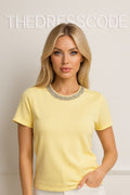 Дамска блуза с къс ръкав Sunlight Crystal SS26