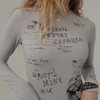 Дамско боди Ink Notes SS26