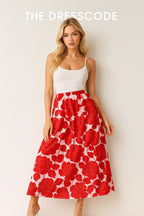 Дамска пола Red Blossom SS26