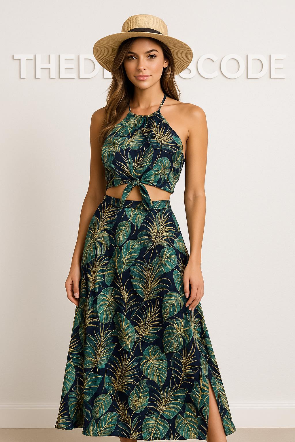 Дамски комплект Tropicana Leaf SS26