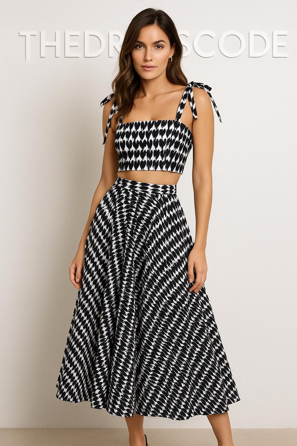 Дамски комплект Monochrome Waves SS26