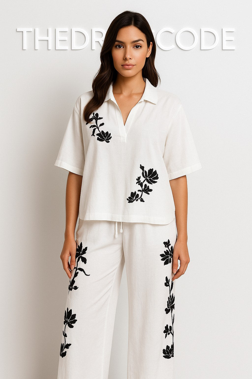 Дамски комплект Black Blossom SS26