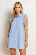 Дамска рокля Sky Ruffle SS26
