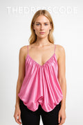 Дамски топ Rose Satin Drape SS26