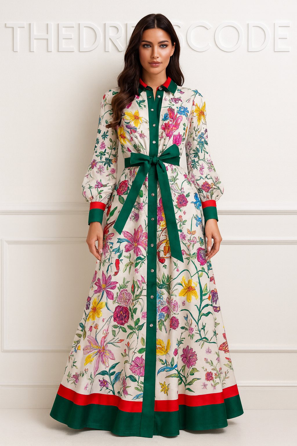 Дамска рокля Botanical Garden Maxi SS26