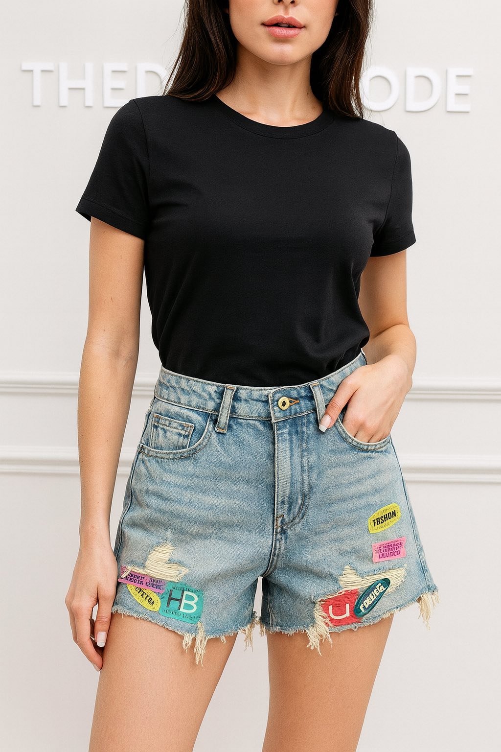 Дамски къси панталони Color Patch SS26