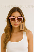 Дамски слънчеви очила Pink Vision SS26-Thedresscode