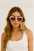 Дамски слънчеви очила Pink Vision SS26-Thedresscode