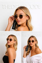 Дамски слънчеви очила Nude Rounds SS26-Thedresscode