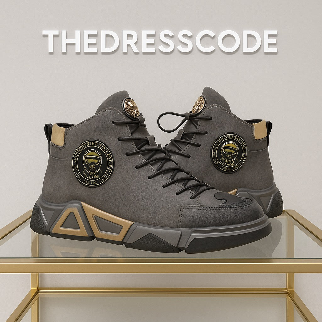 Мъжки високи кецове Gray Noble Atlas SS26-Thedresscode