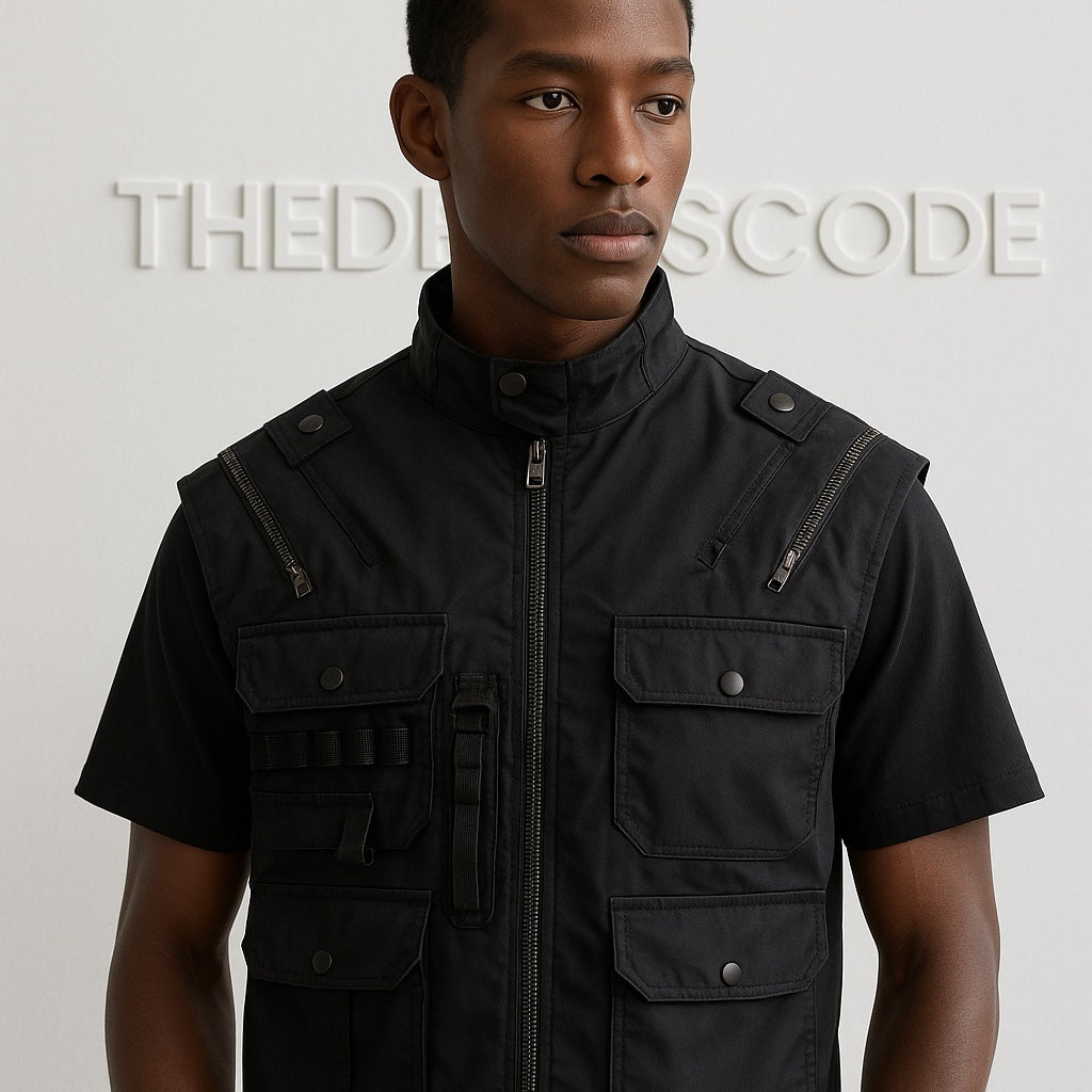 Мъжки елек Obsidian Force SS26-Thedresscode