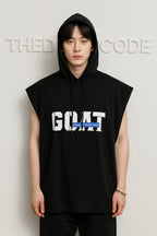 Мъжка тениска Black GOAT Prime Hoodie SS26-Thedresscode