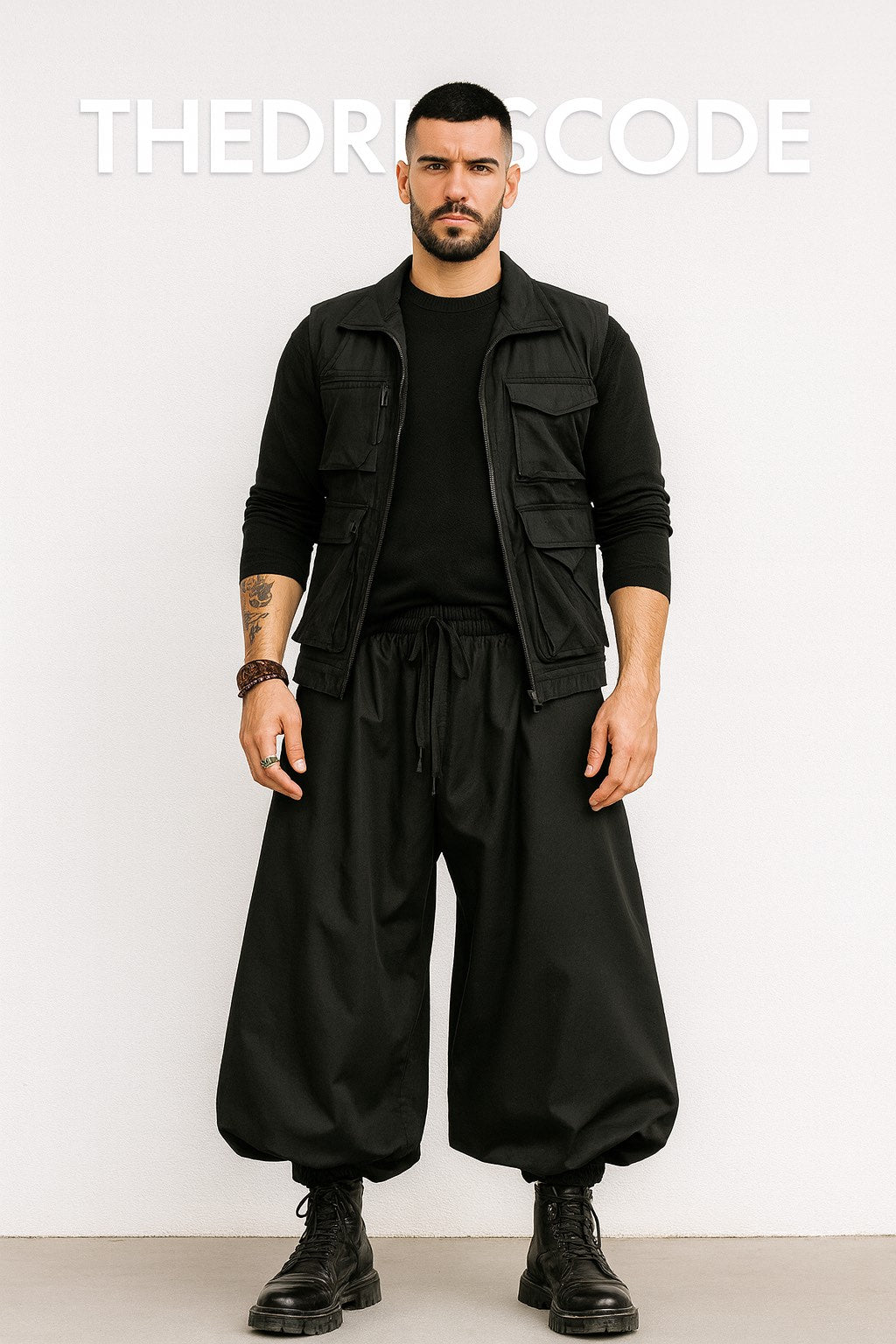 Мъжки панталон Hakama SS26-Thedresscode