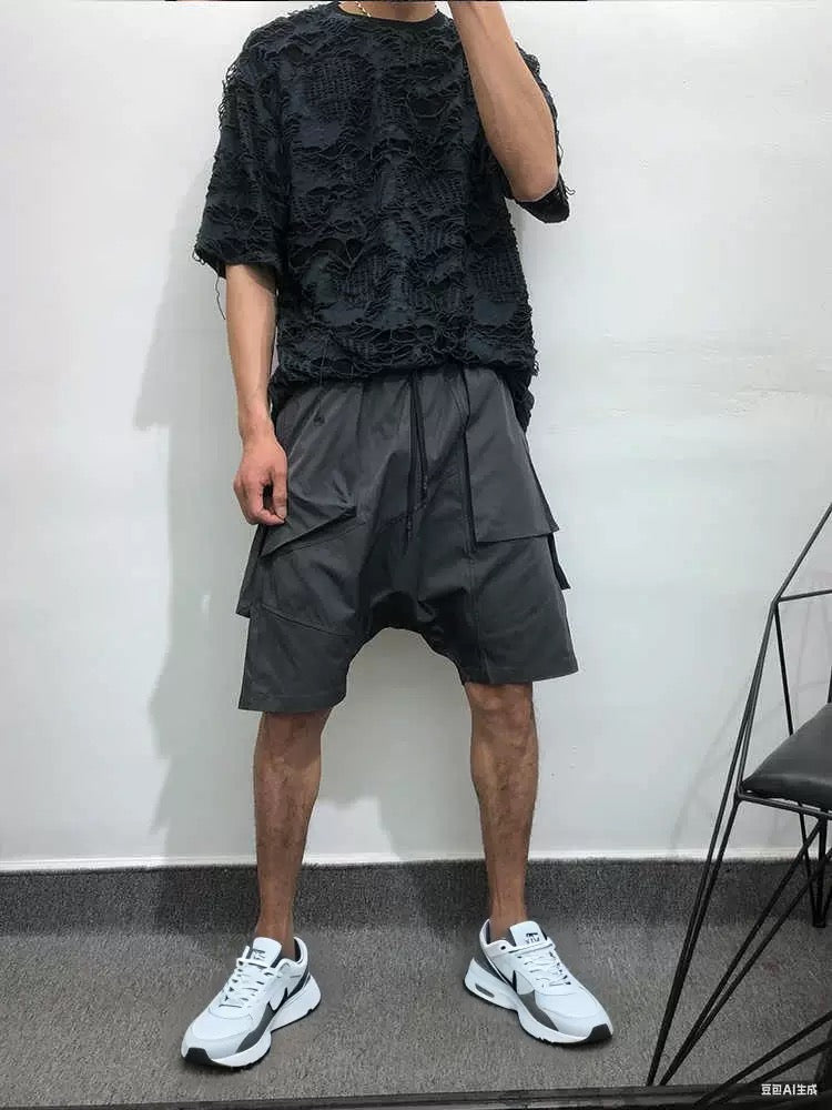 Мъжки къси панталони Asym Flux SS26-Thedresscode