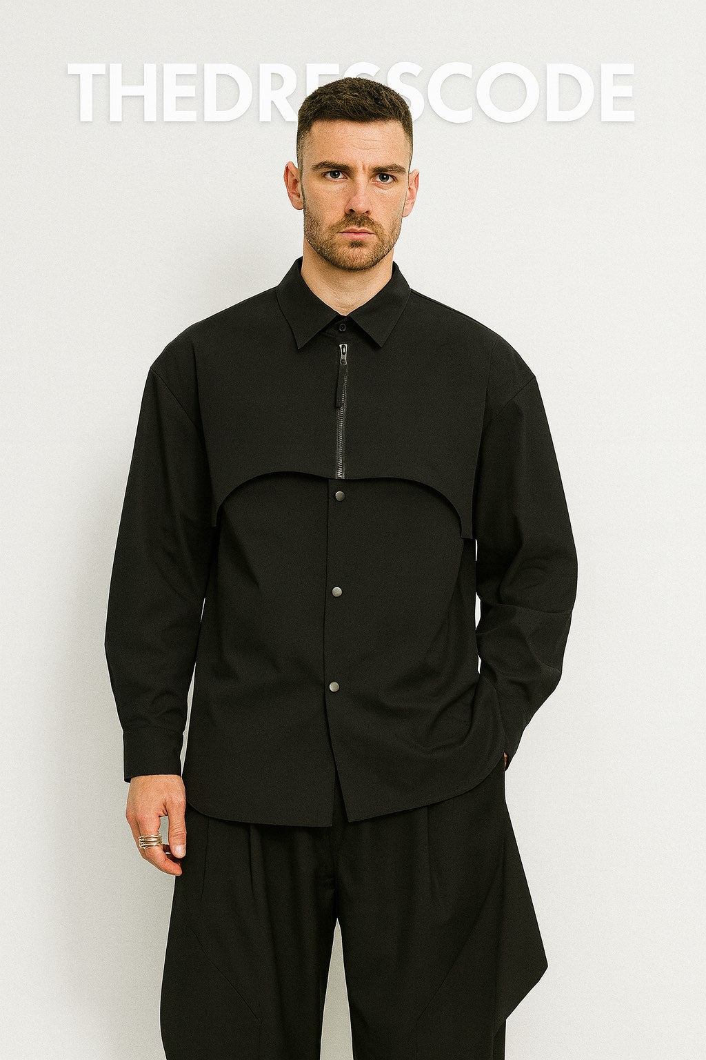 Мъжка риза Mono Rift SS26-Thedresscode