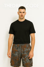 Мъжки къси панталони Rust Camo SS26-Thedresscode