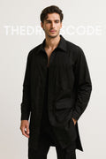 Мъжка яке Black Sunfield SS26-Thedresscode