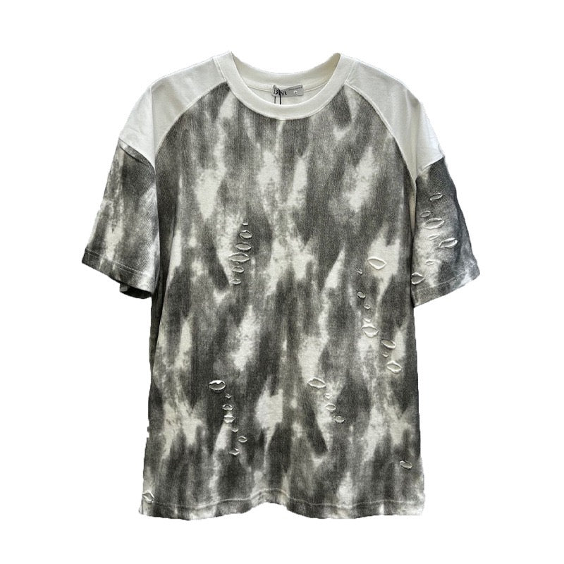 Мъжка тениска Nebula Distressed SS26-Thedresscode