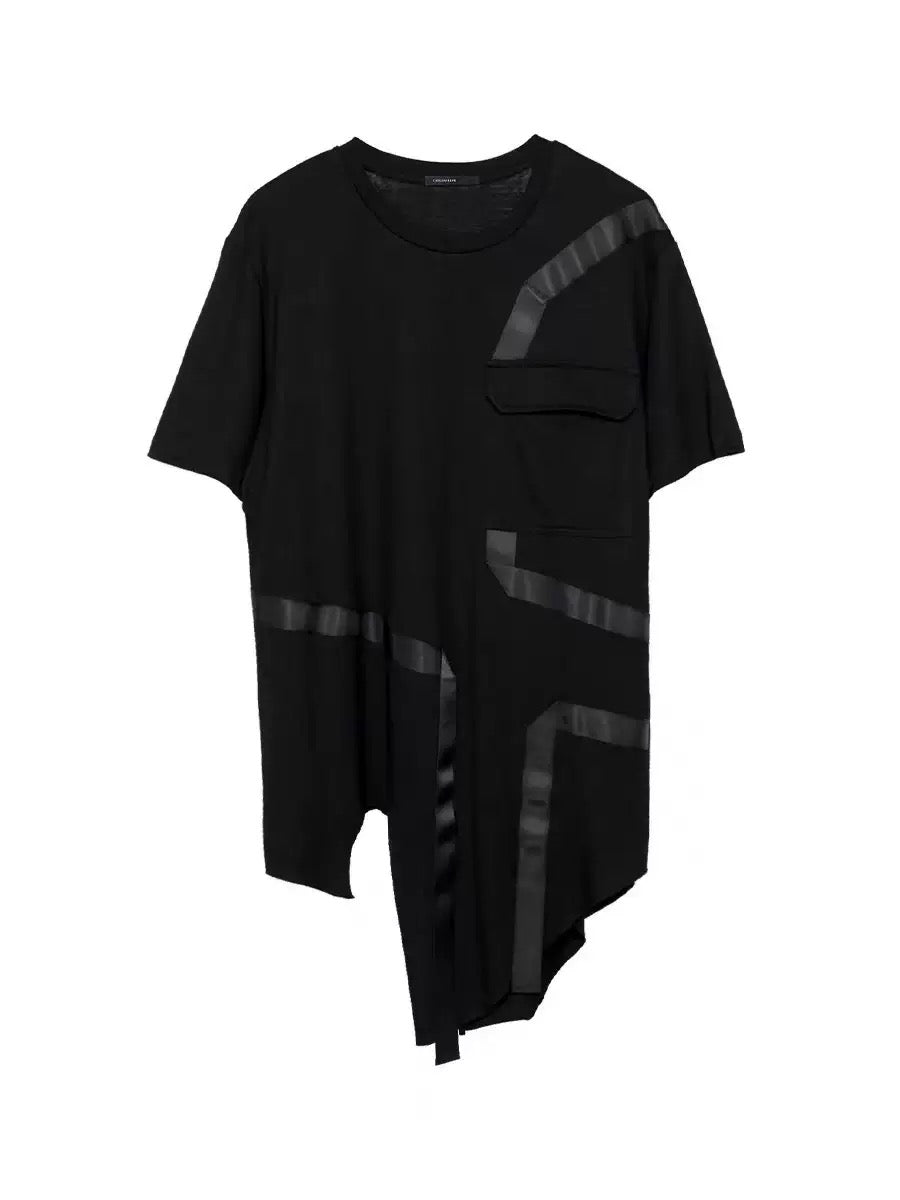 Мъжка тениска Tape Geometry SS26-Thedresscode